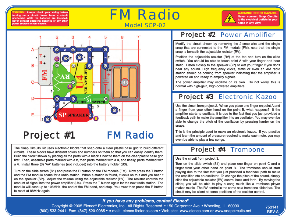 Snap Circuits FM Radio &reg