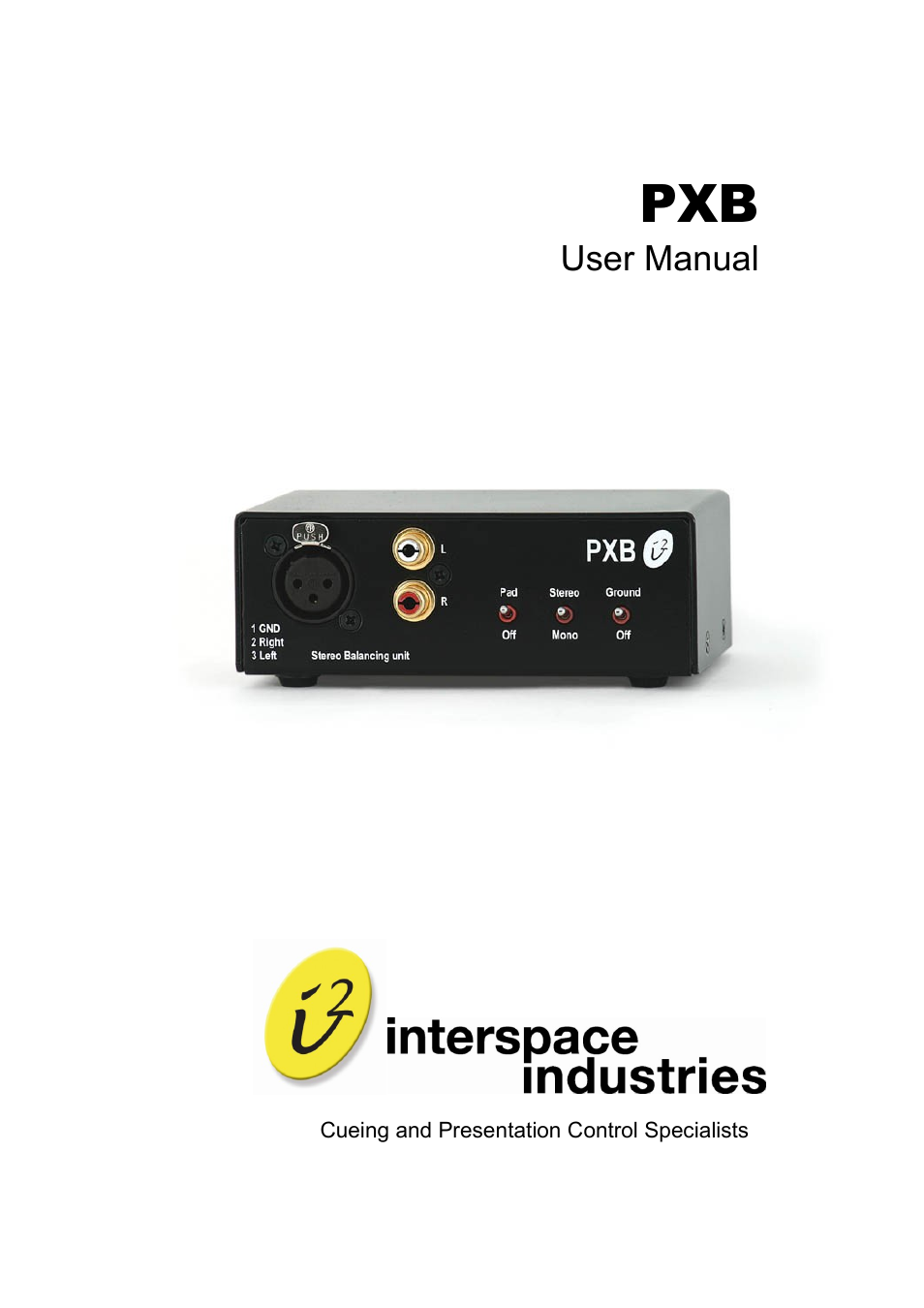 Phono to XLR Balancing Box - PXB