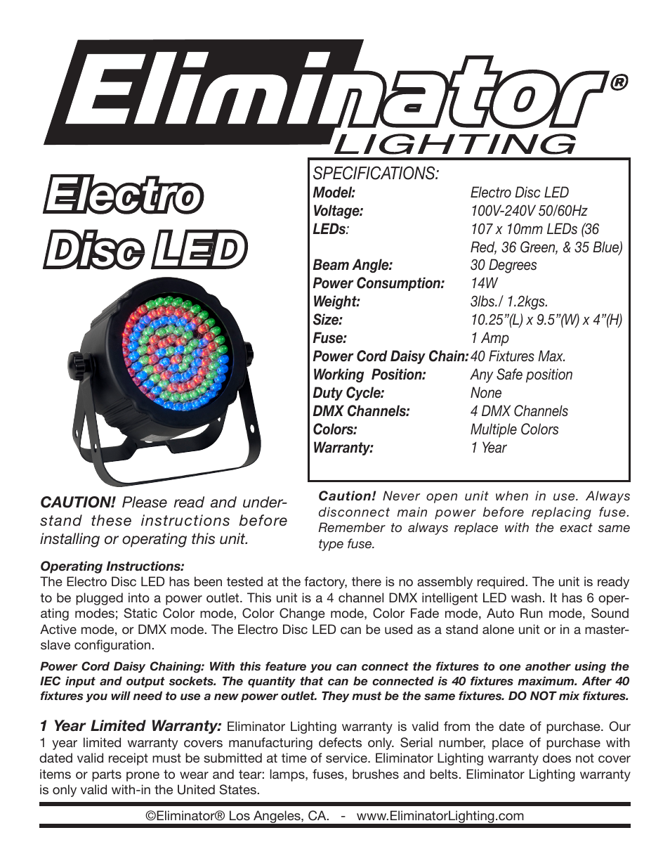 Electro Disc LED