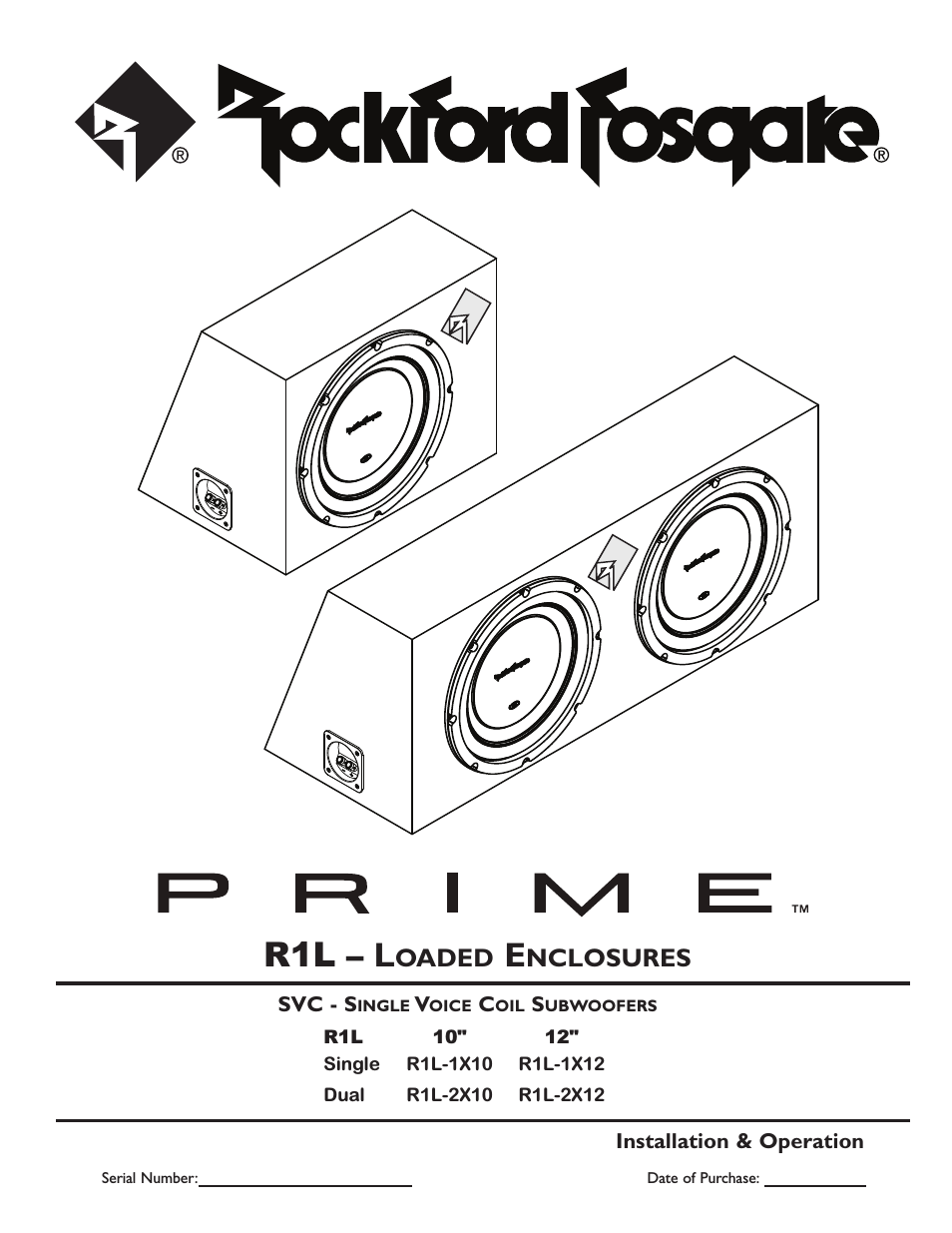 Prime R1L-1X10