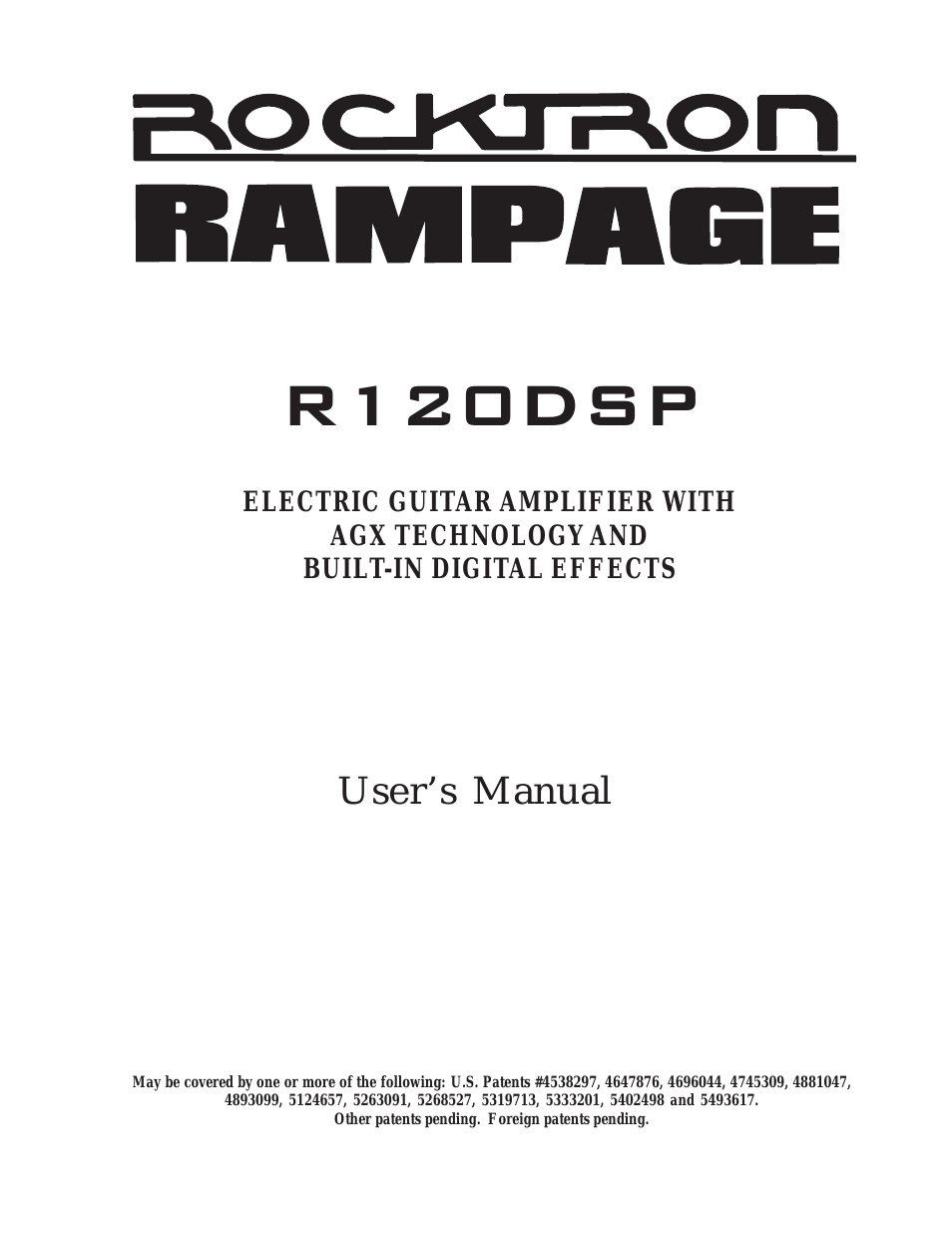Rampage R120 DSP