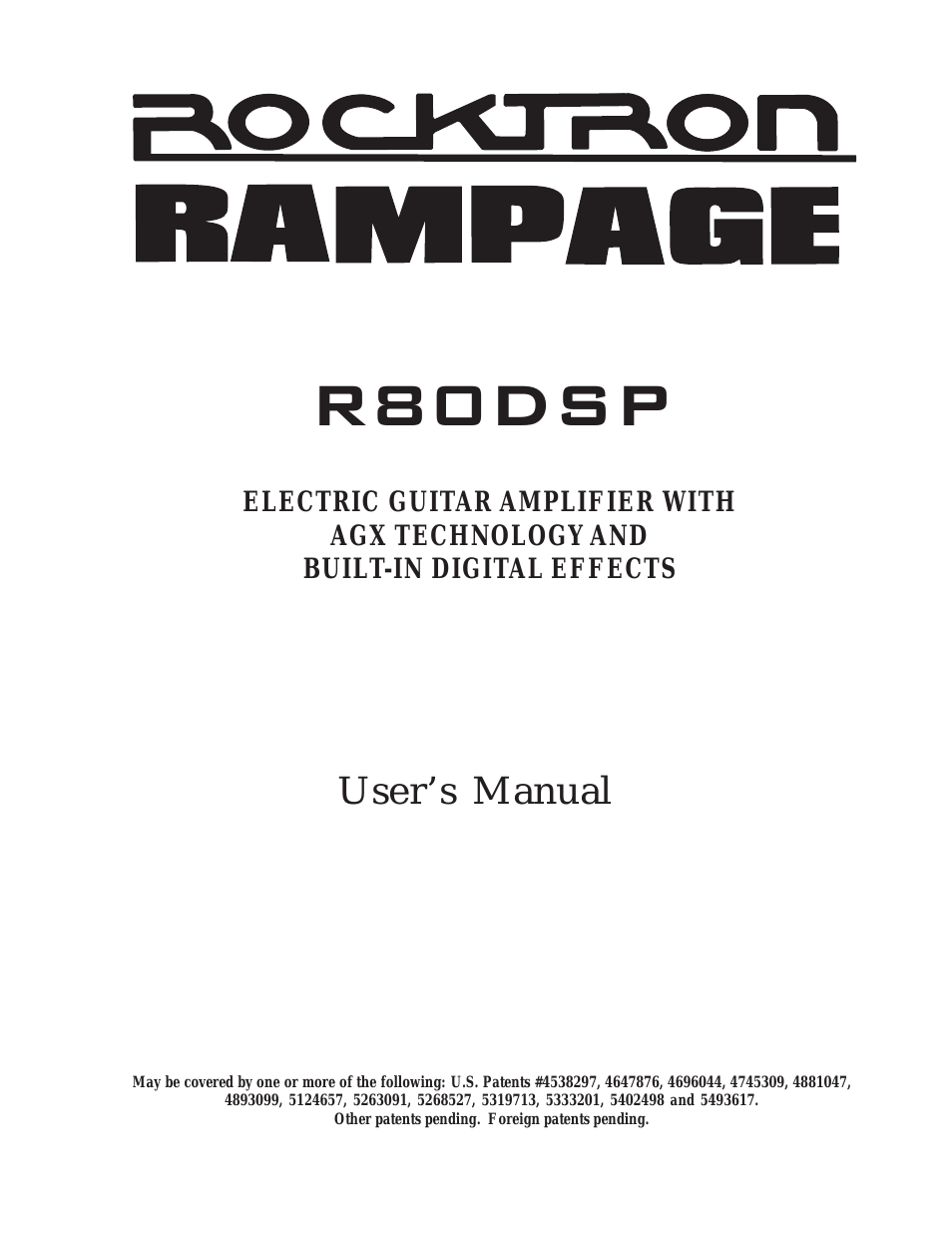 Rampage R80 DSP