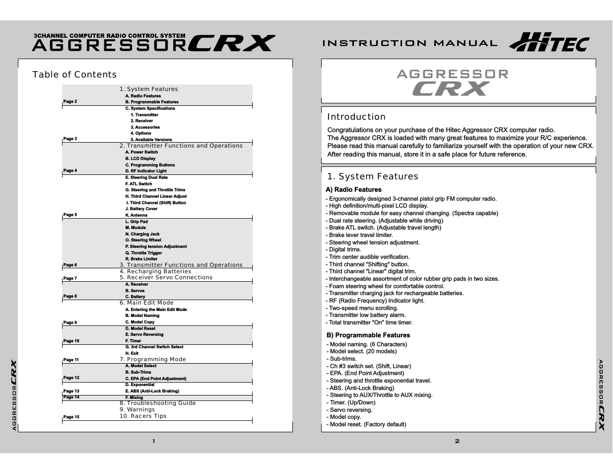 Aggressor CRX