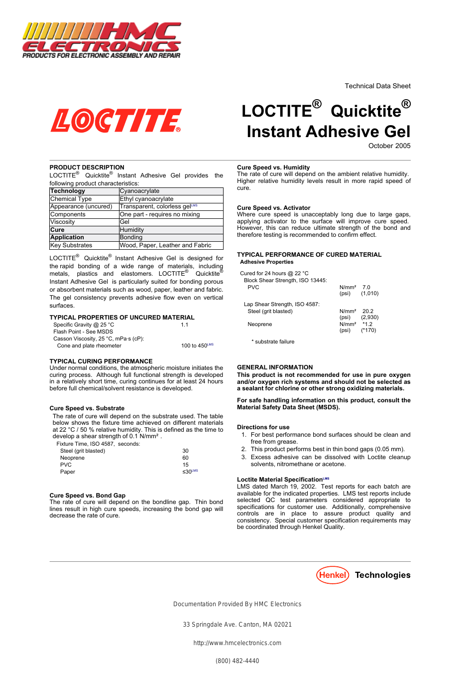 39202 Loctite Quicktite Instant Adhesive Gel
