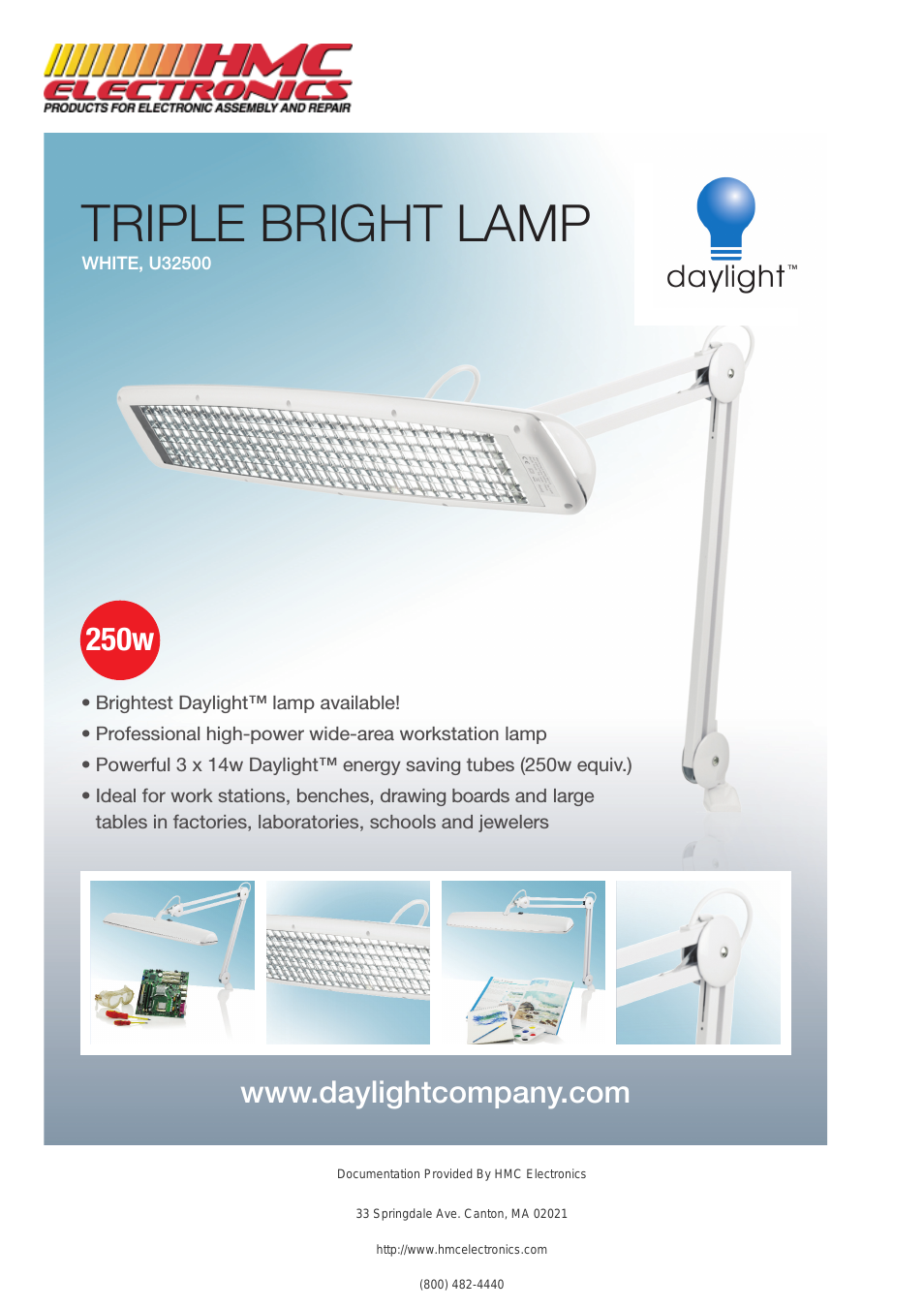 U32500 TRIPLE BRIGHT LAMP