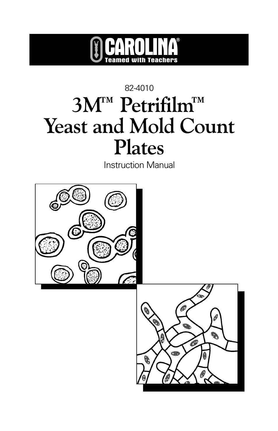 3M Petrifilm Yeast & Molds Count Plates