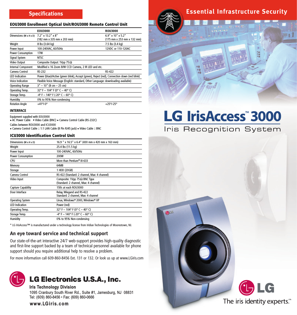 IrisAccess 3000