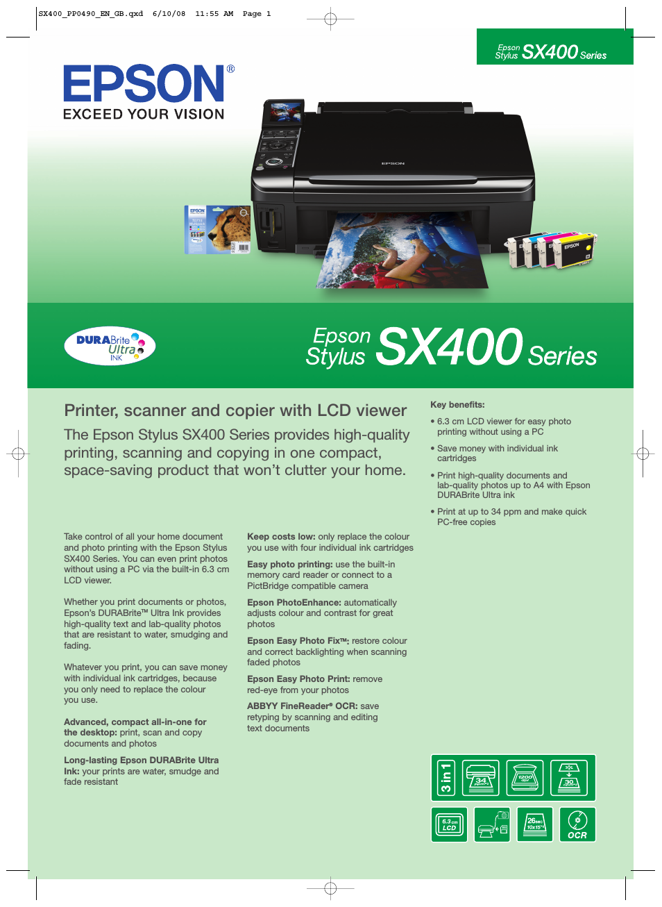 Stylus  SX400 series