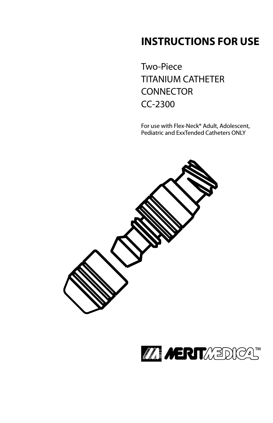 Titanium Catheter Connector