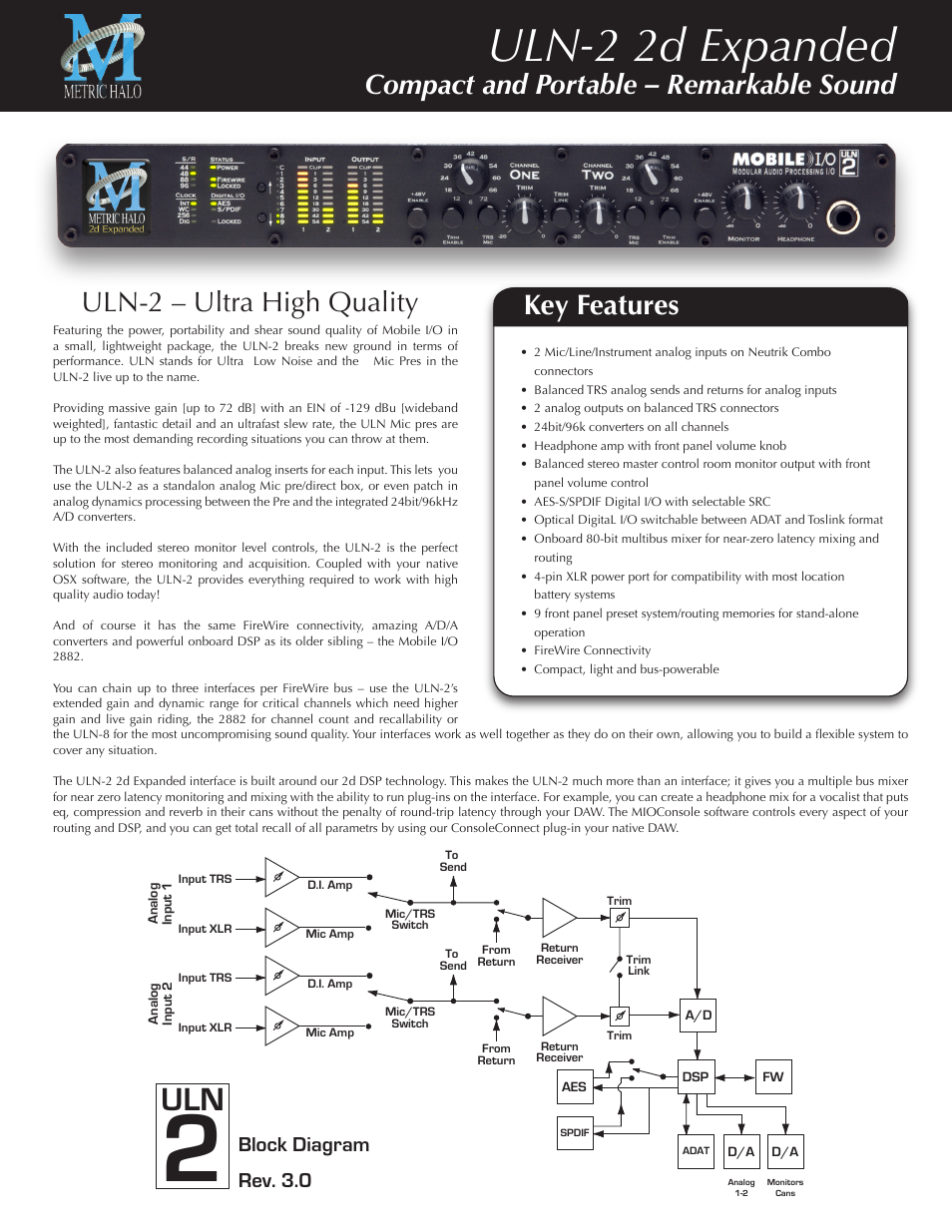ULN-2 operating guide