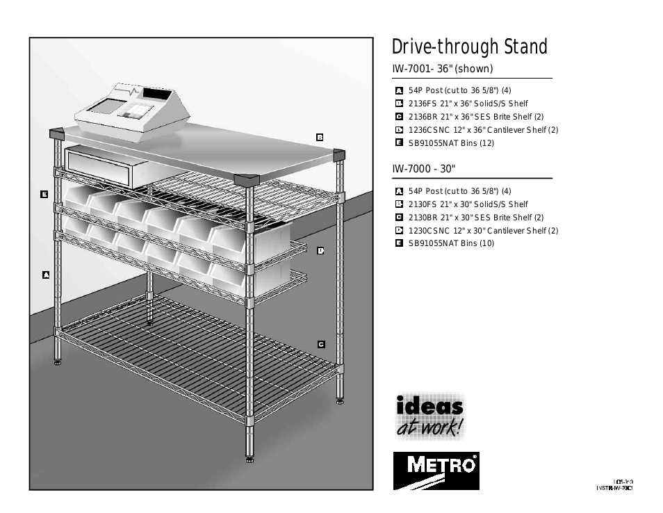Drive-Through Stand