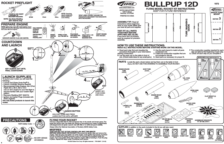 1972 – Bullpup 12D