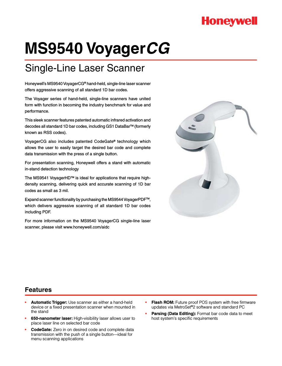 VoyagerCG MS9540