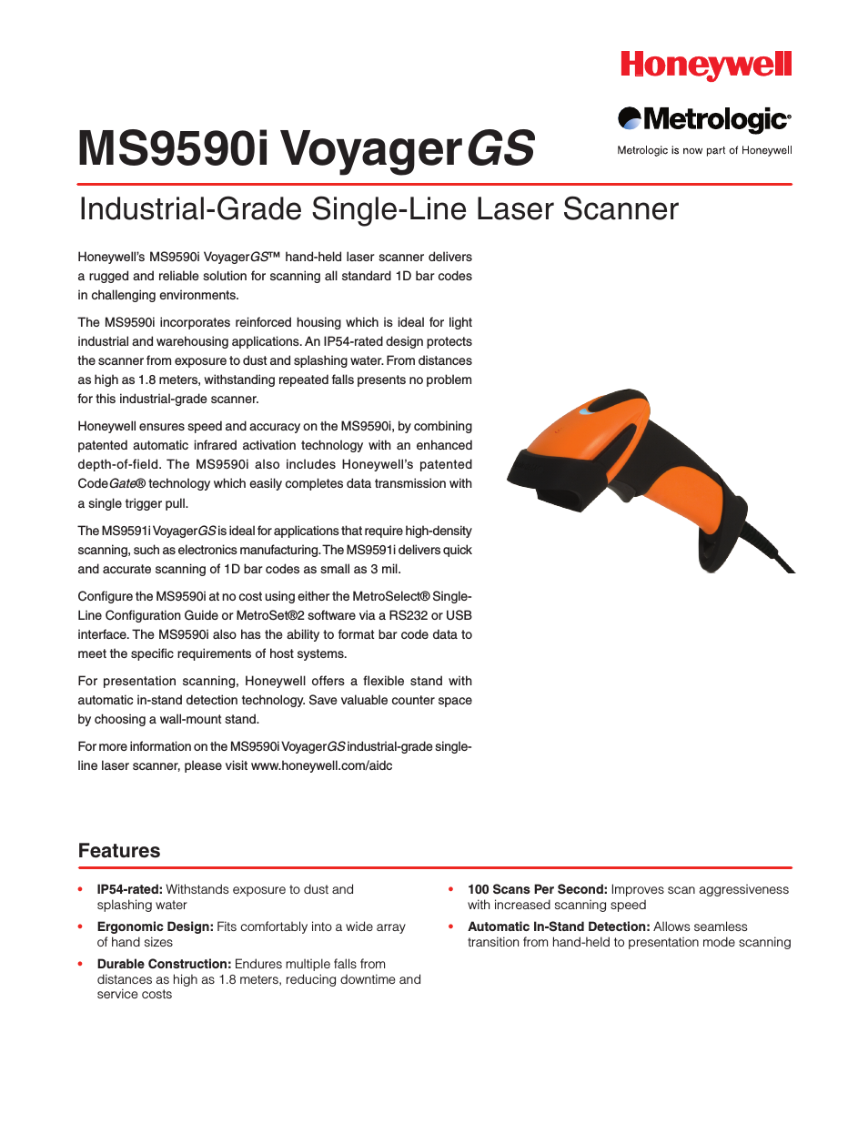 VoyagerGS MS9590i