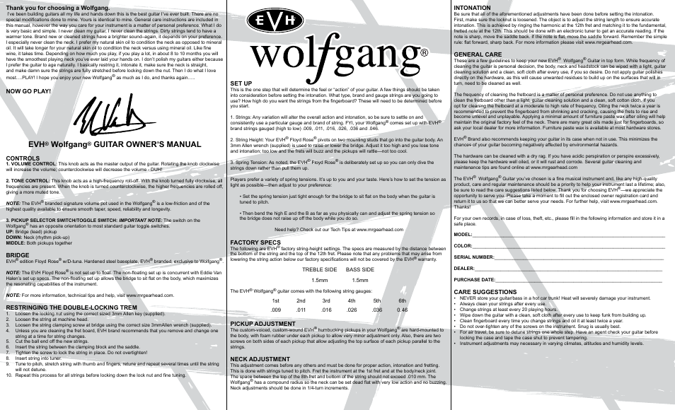 Wolfgang & WolfgangSpecial