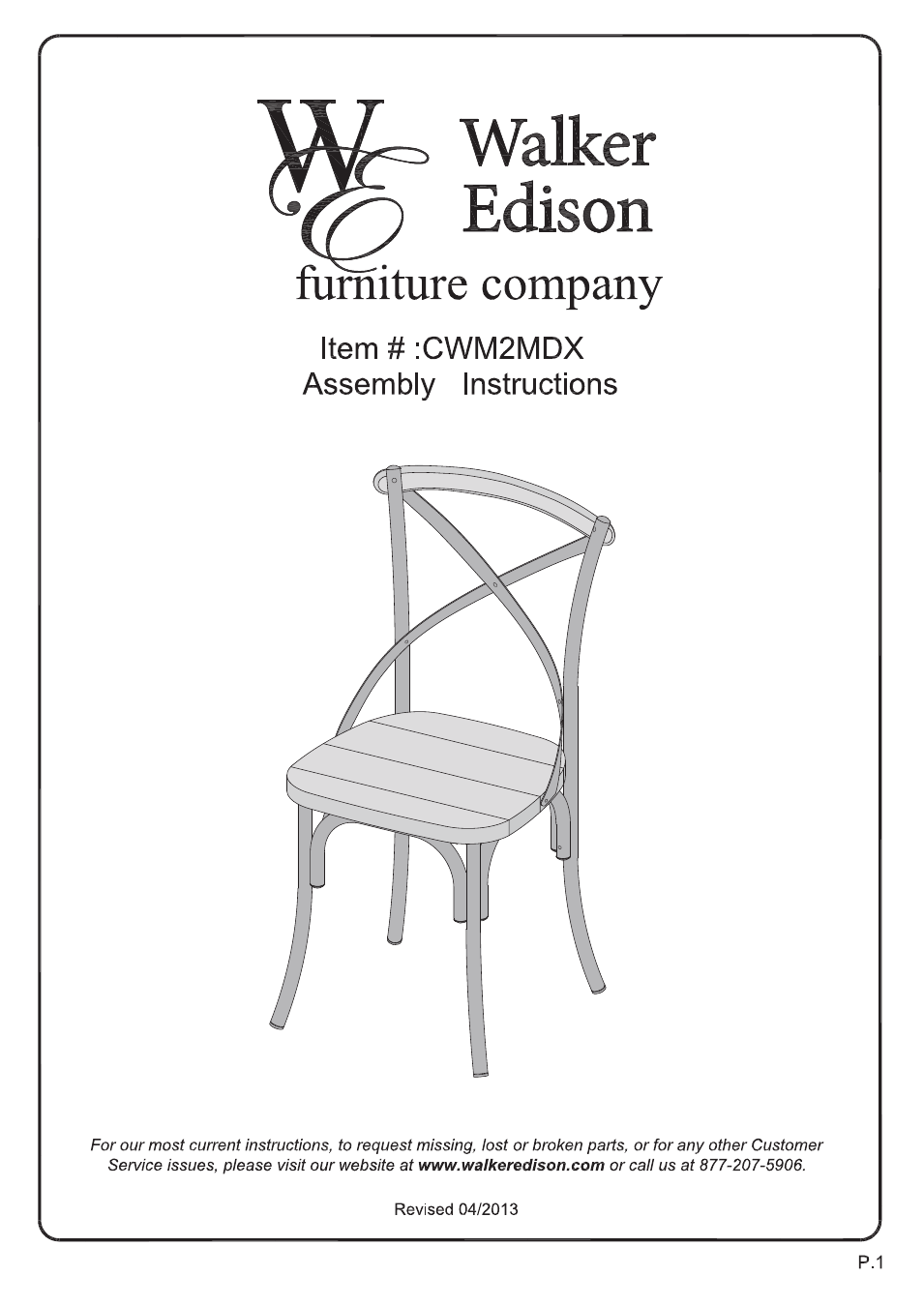 CWM2MDX Urban Reclamation Deluxe Dining Chairs