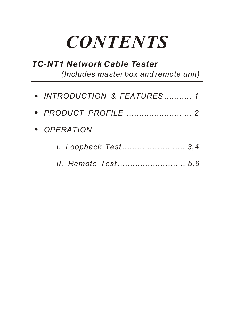 13138 TC-NT1 Network Cable Tester
