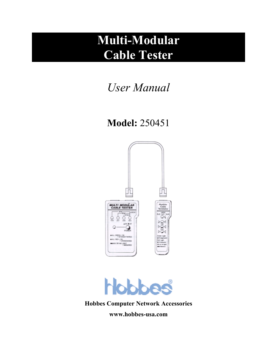 26853 Multi-Modular Cable Tester-Pro