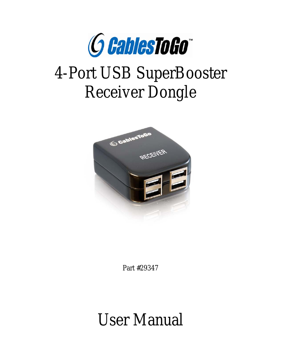 29347 4-Port USB SuperBooster
