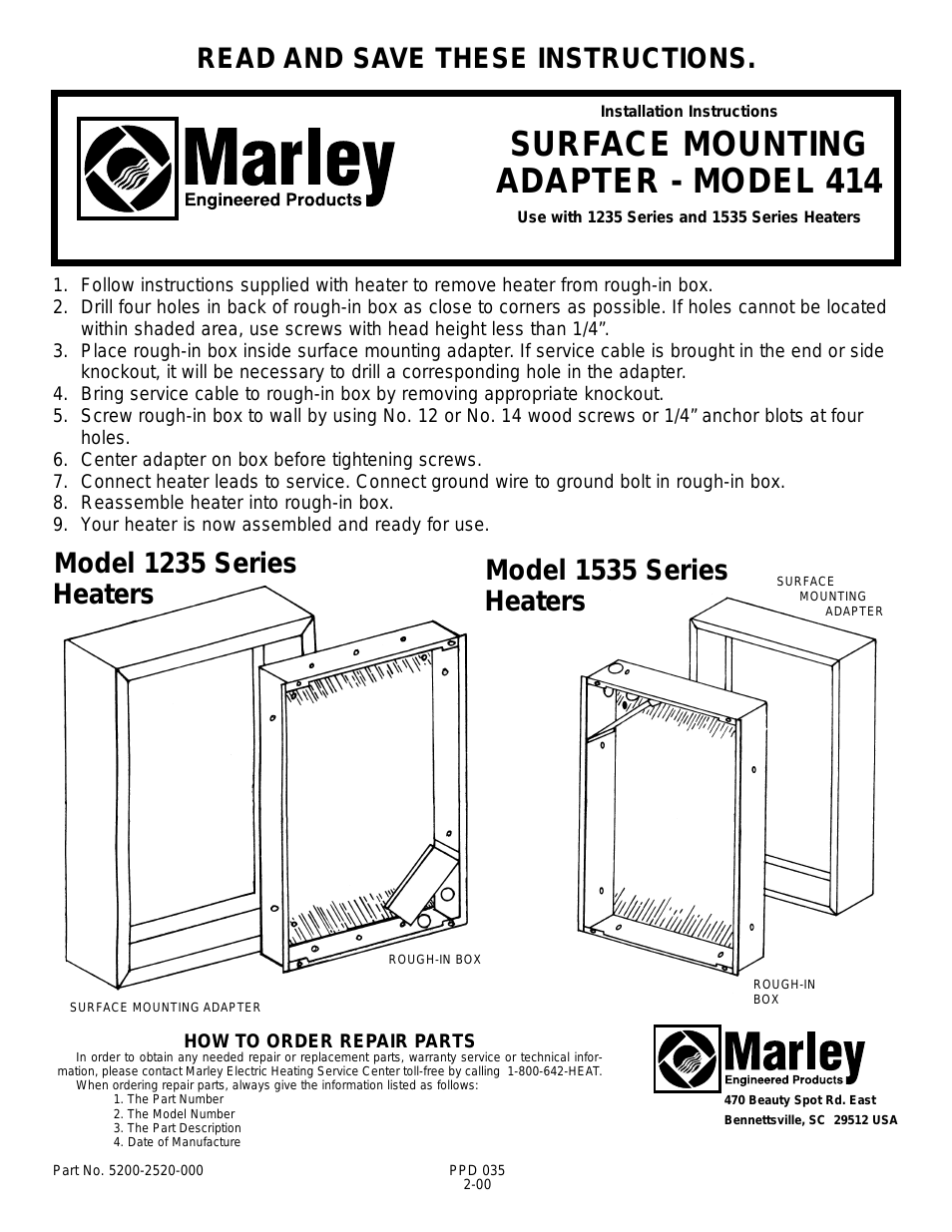 Surface Mounting Frames