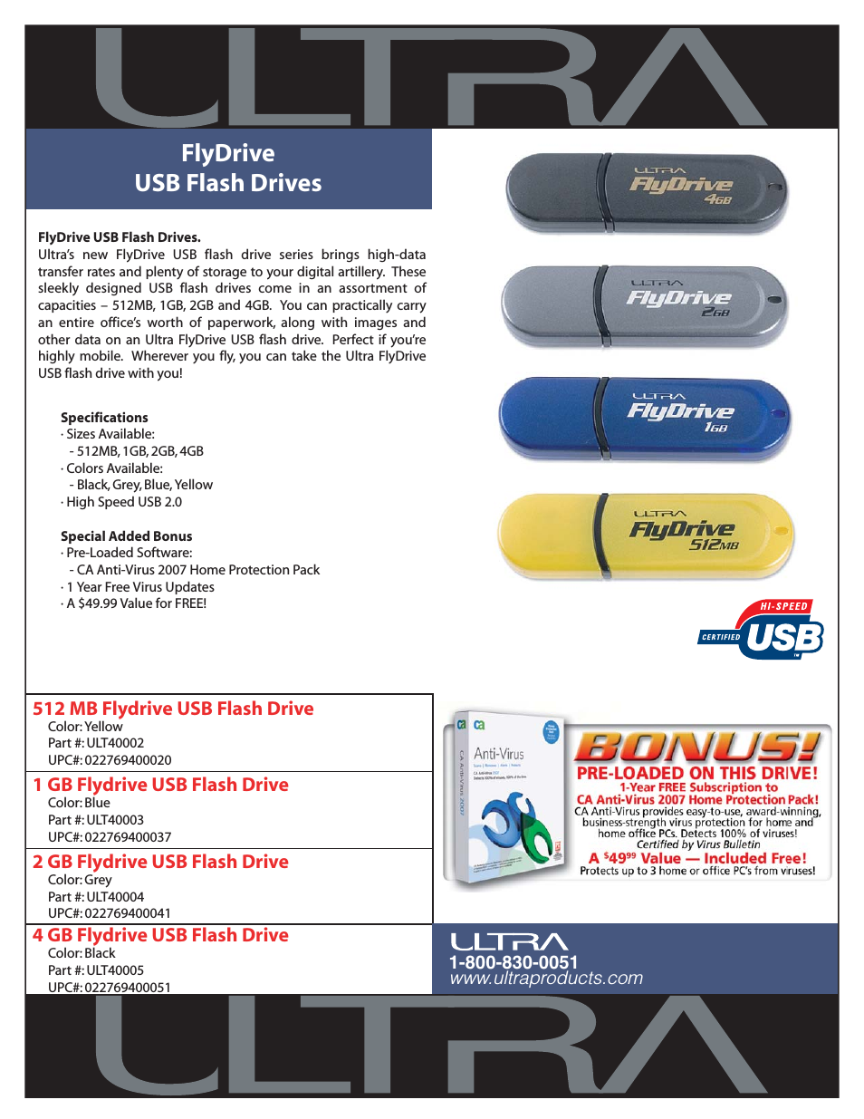 USB Flash Drives FlyDrive