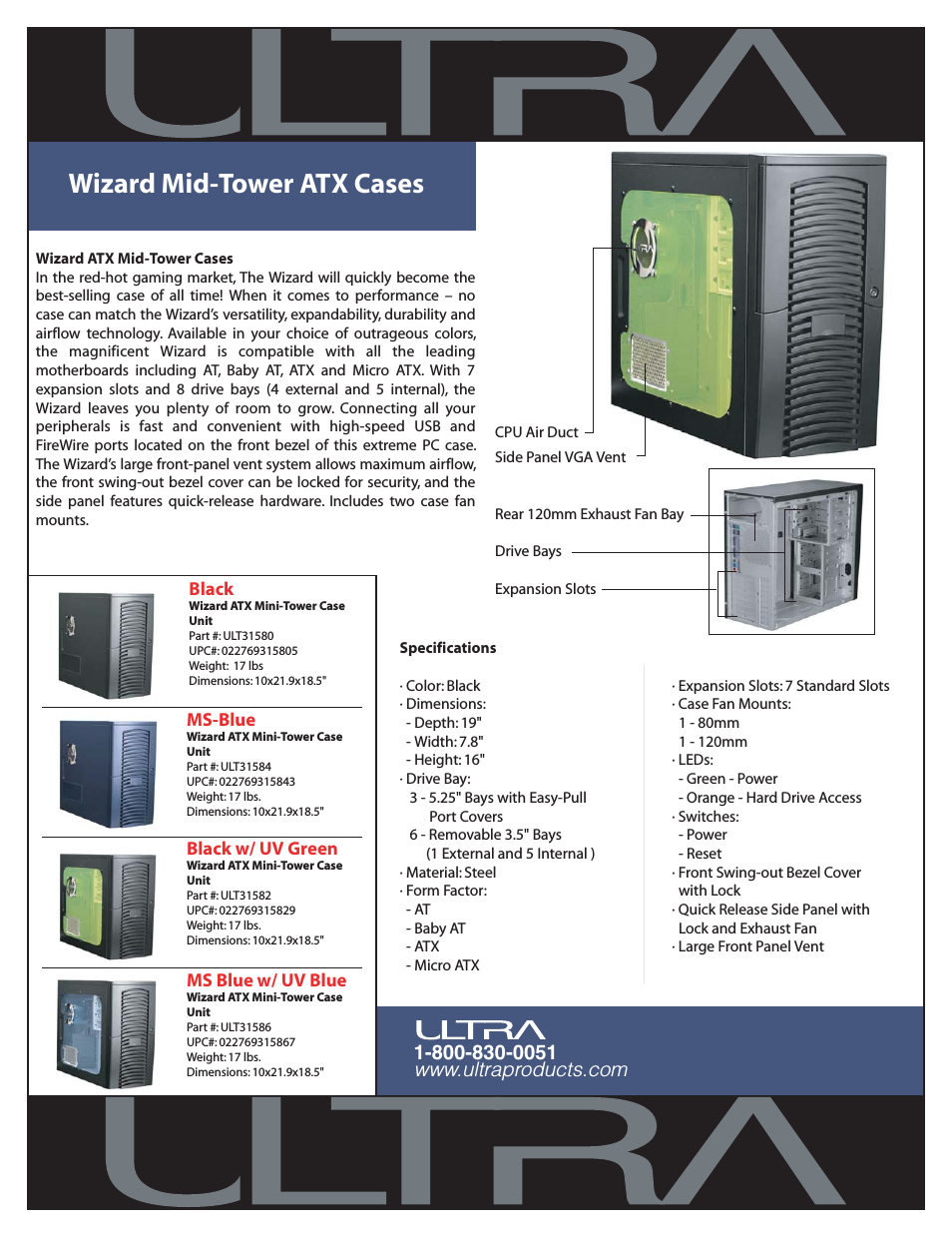 Mid-Tower ATX Cases Wizard