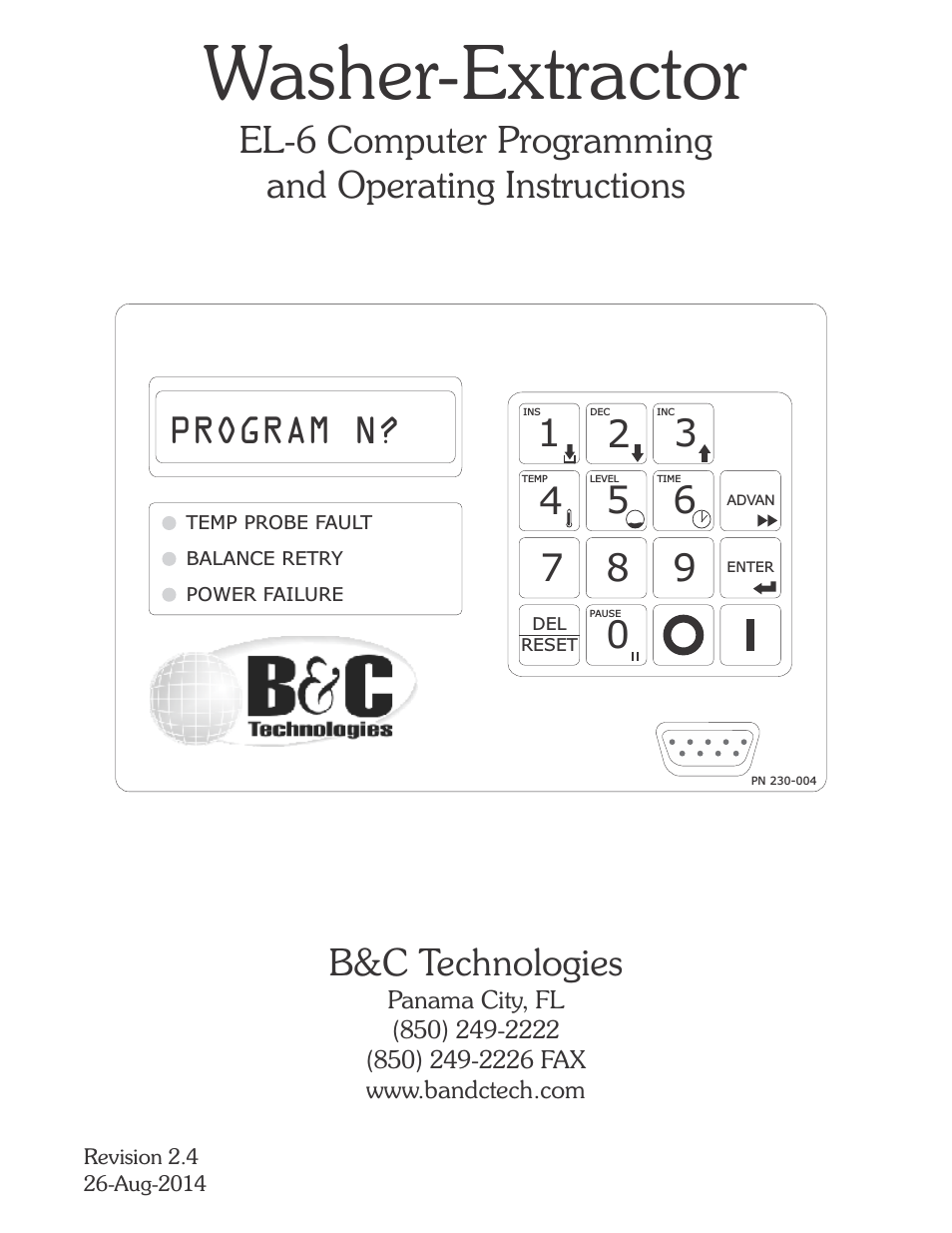 EL-6 Programming (SA, SB, SI, SP, HI, HP Series)