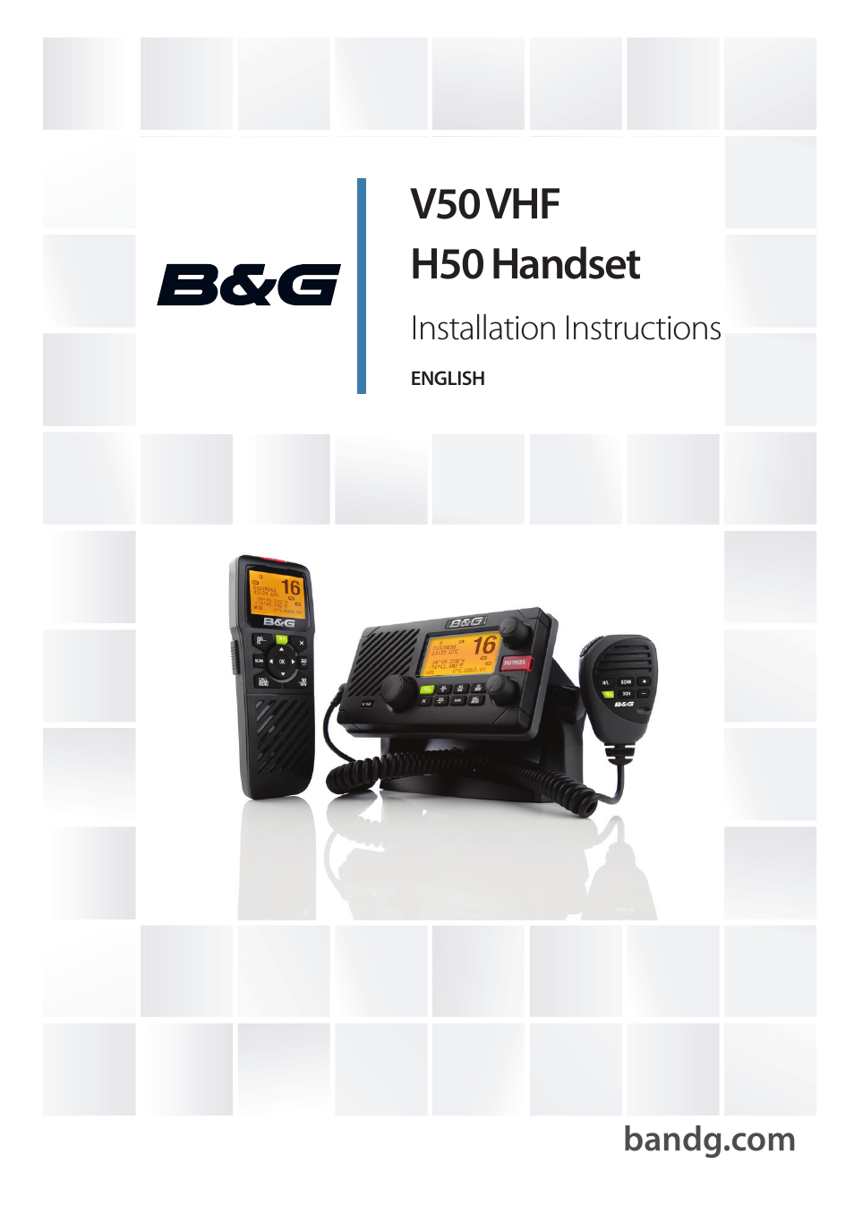 H50 Wireless VHF Handset