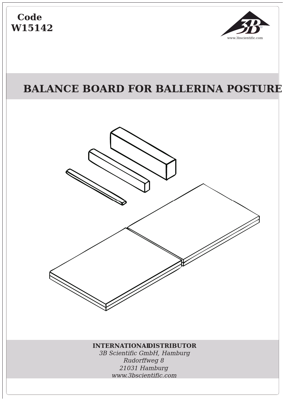 Balance Board for Ballerina Posture