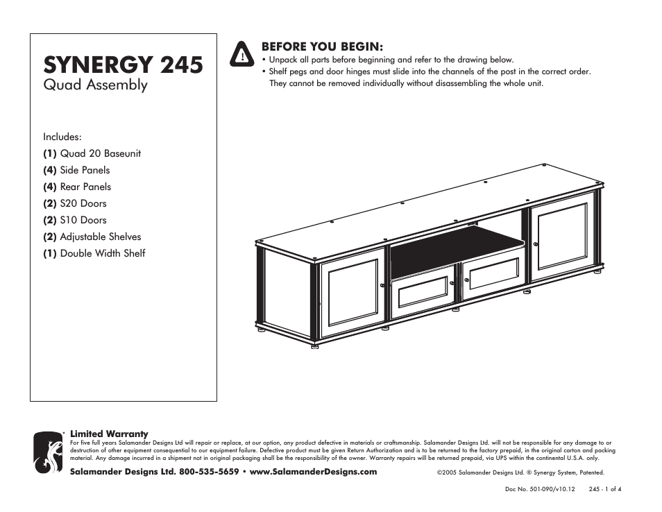 Synergy System 245C/B