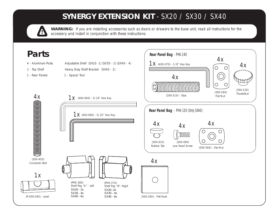 Synergy System SNX20C/B