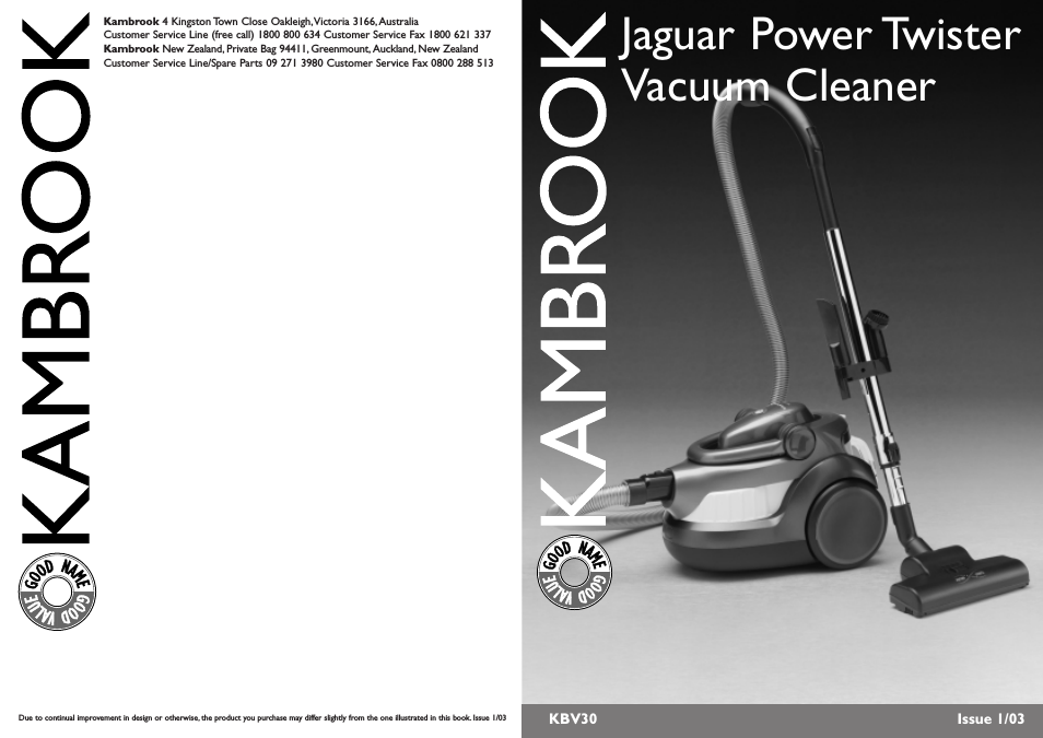 Jaguar Power Twister KBV30