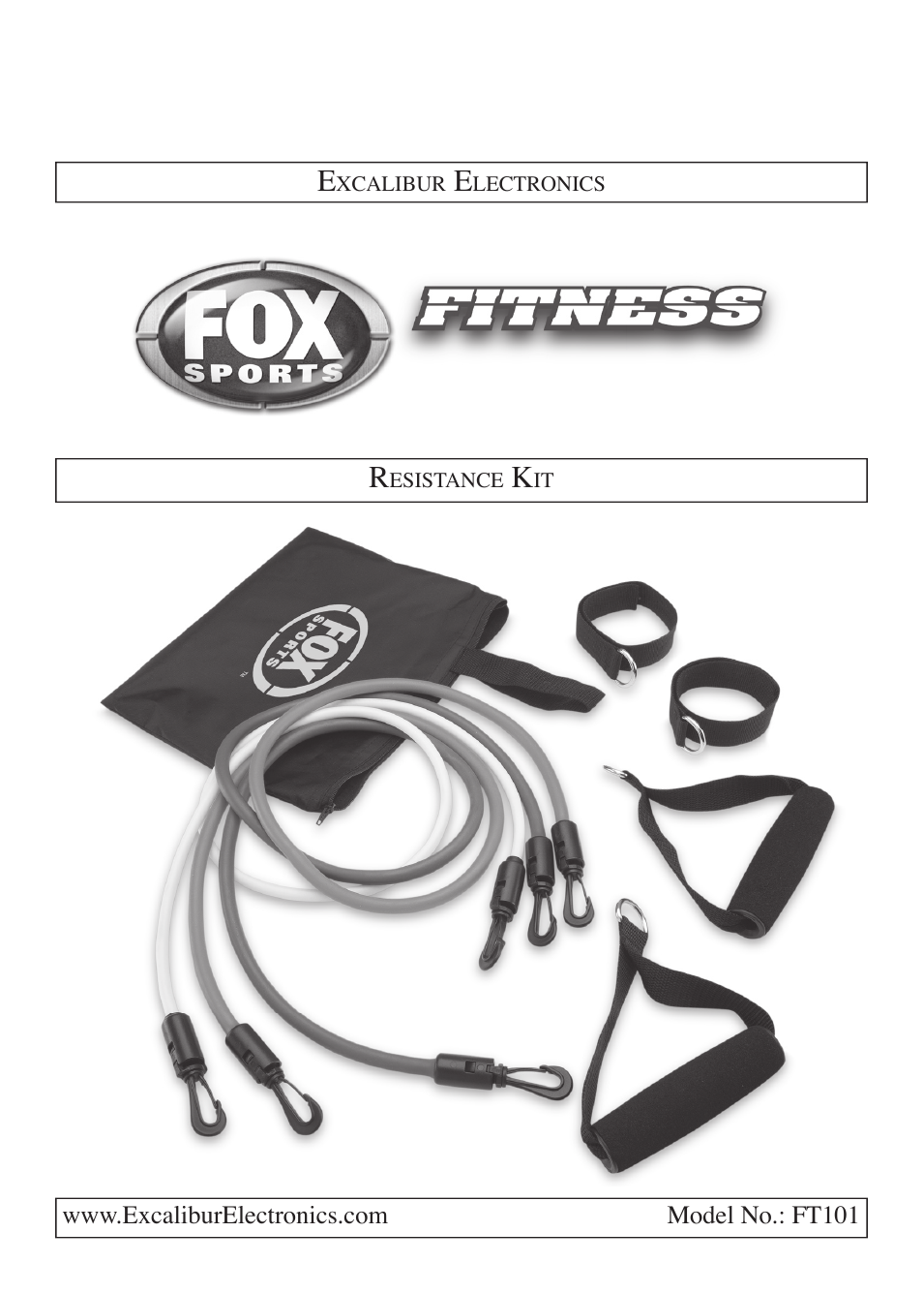 FT101 Fox Sports Fitness Resistance Kit