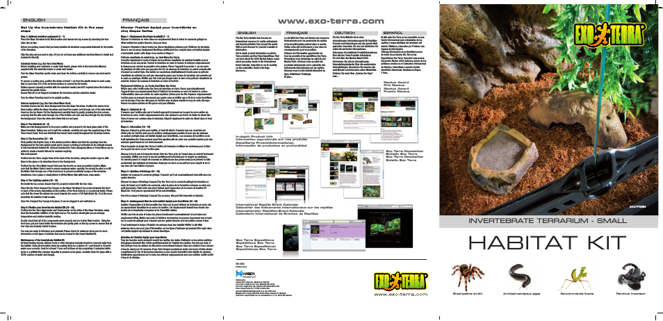 Habitat Kit Invertebrate / Starter Kit Invertebrate