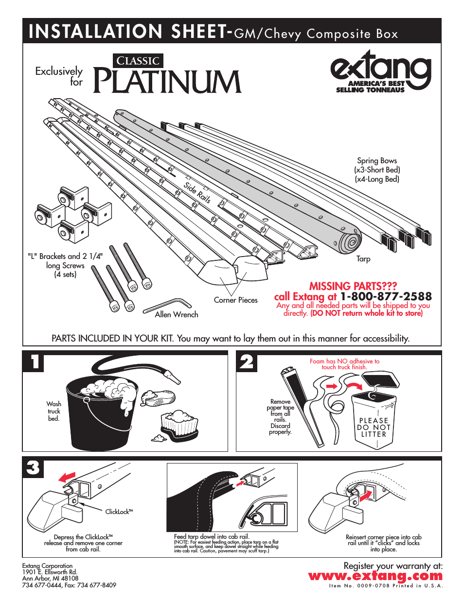 Platinum BlackMax: GM/Chevy Composite Box