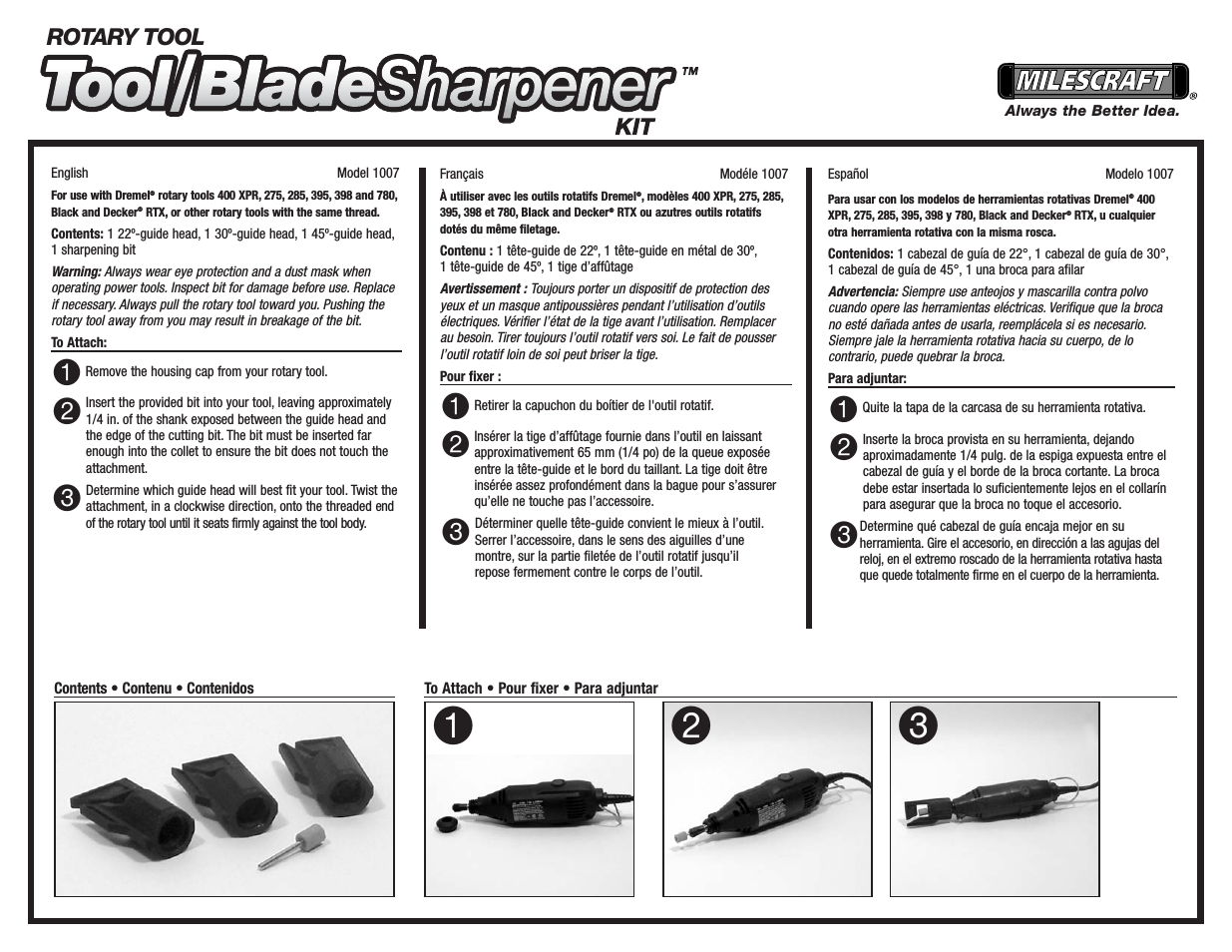1007 - Tool/Blade Sharpener