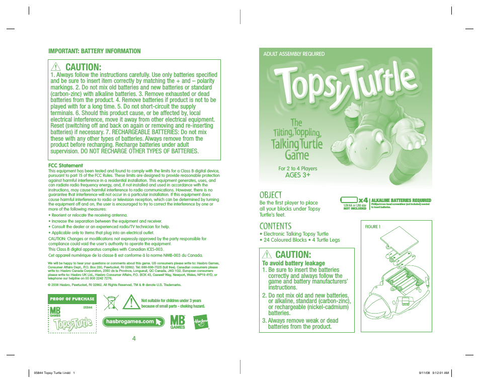 Topsy Turtle 5844