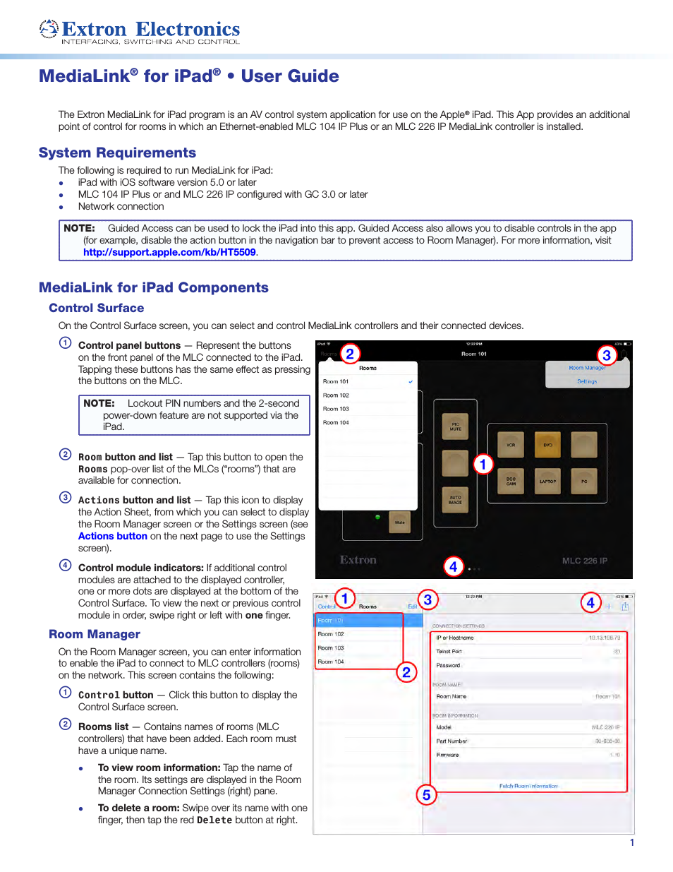 MediaLink for iPad User Guide