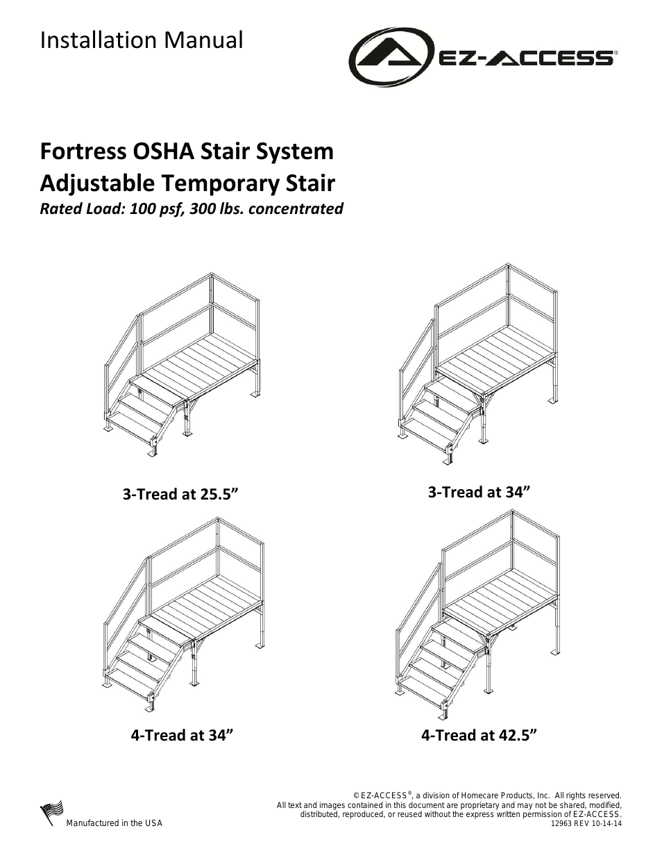 FORTRES OSHA STAIR SYSTEM