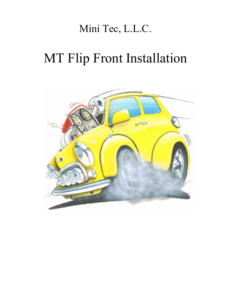 130000 MT Flip Front Kit Installation