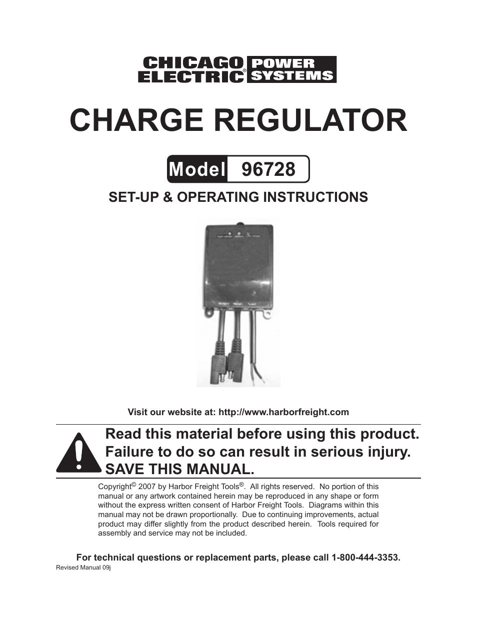 Charge Regulator 96728