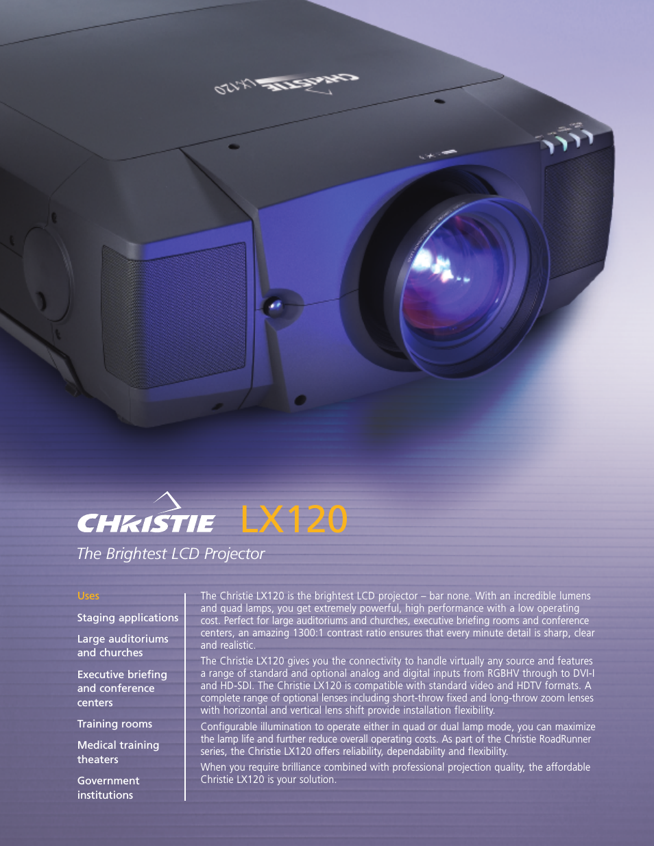 Christie LX120