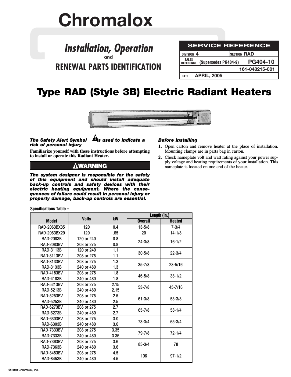 RAD-2063BX35