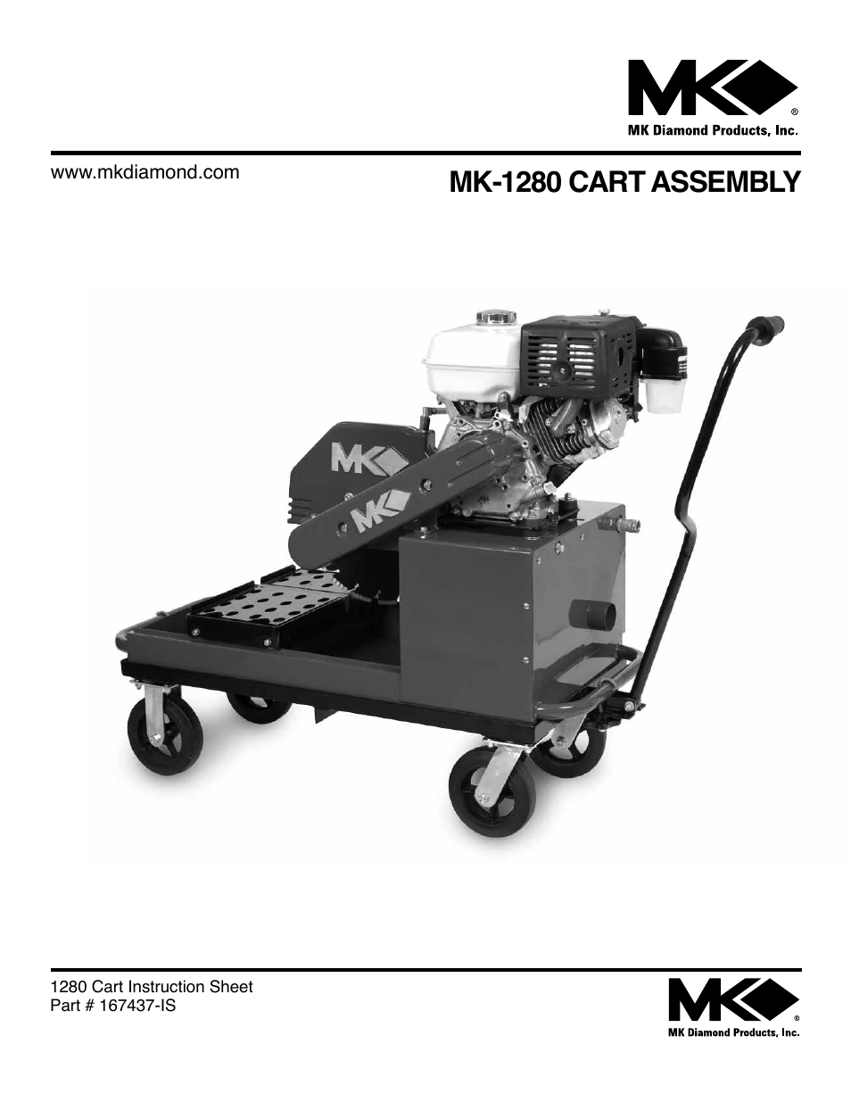 MK-1280 Rolling Cart
