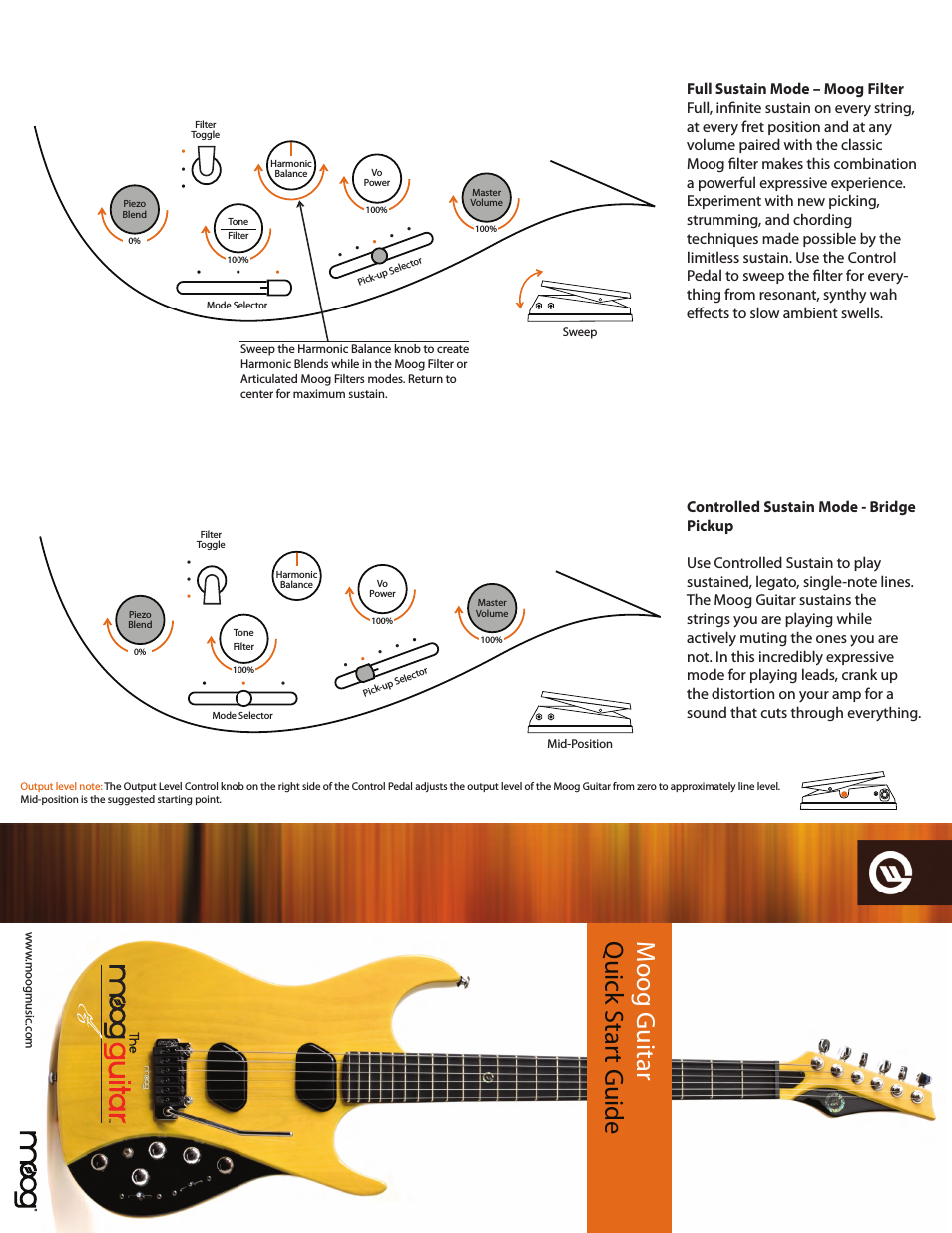 Moog Guitar (Quick Start Guide)