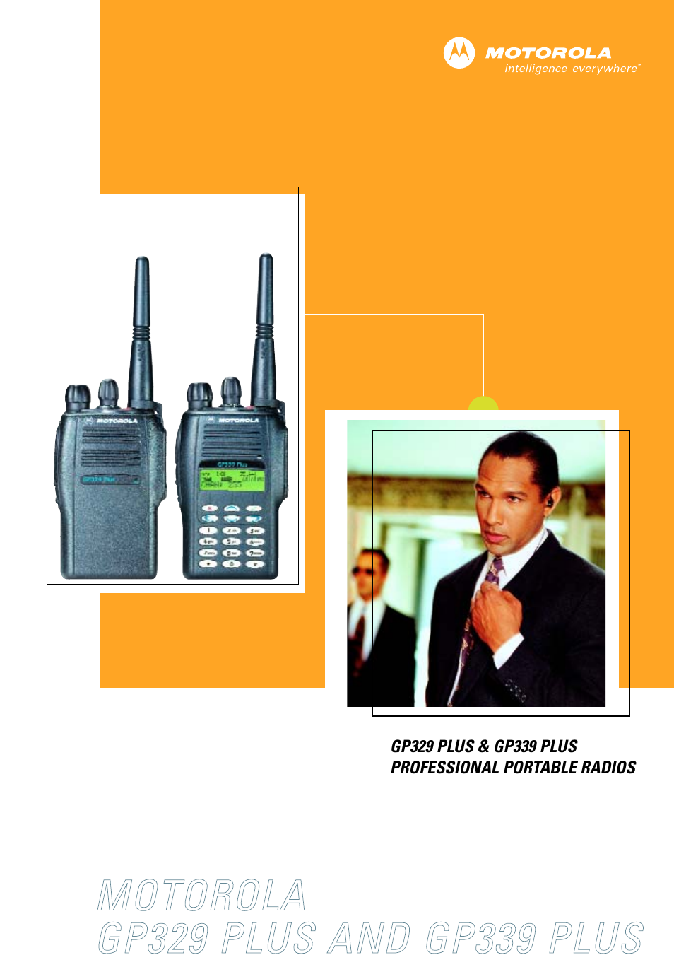 Professional Portable Radio GP329 PLUS