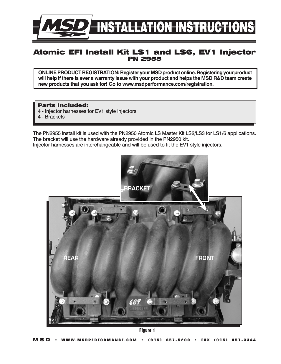 2955 Atomic LS1_LS6 Installation Kit Installation