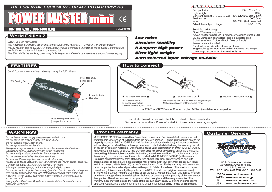 Power Master Mini 7A (MM-CTXPM)