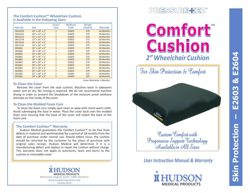 2 Comfort Cushion