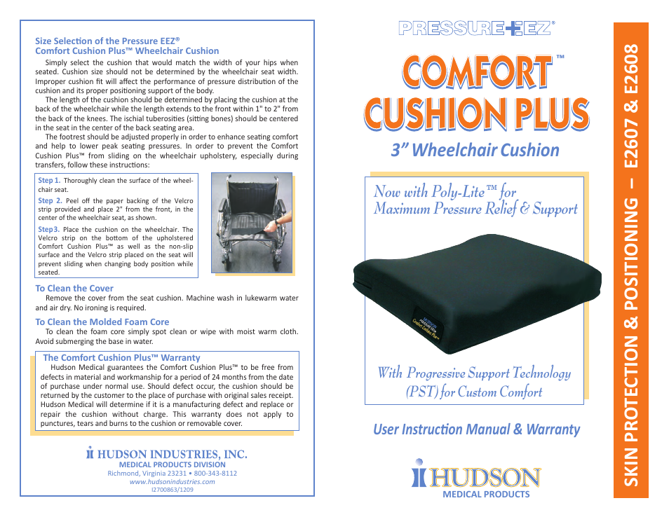 Bariatric 3 Comfort Cushion Plus